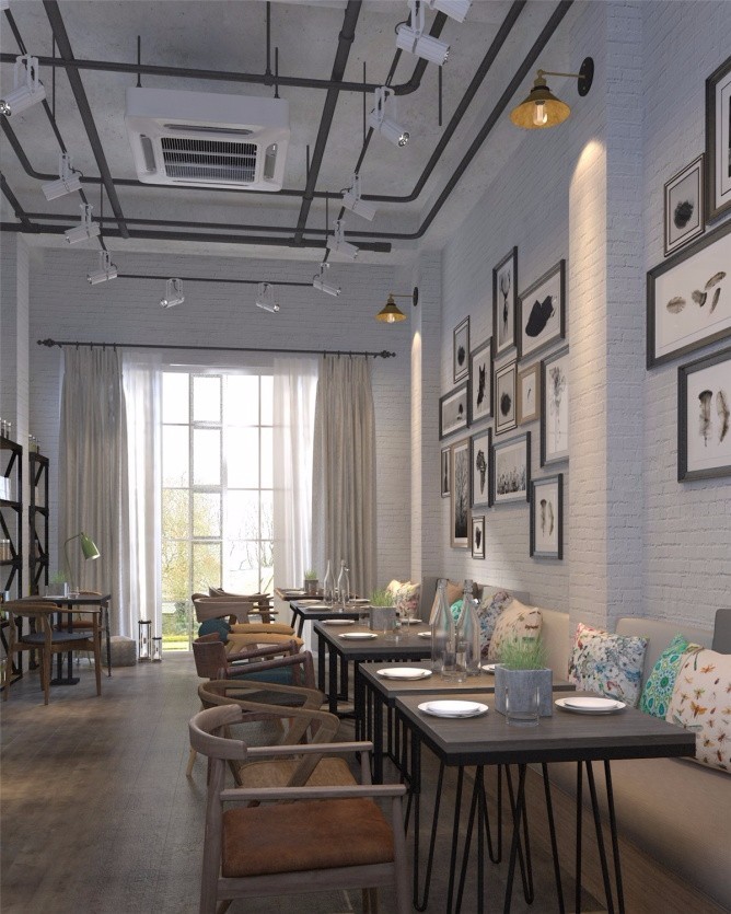 咖啡厅设计;咖啡厅装修;咖啡厅效果图