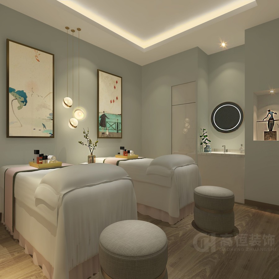 【慕华】美容护肤中心装修设计